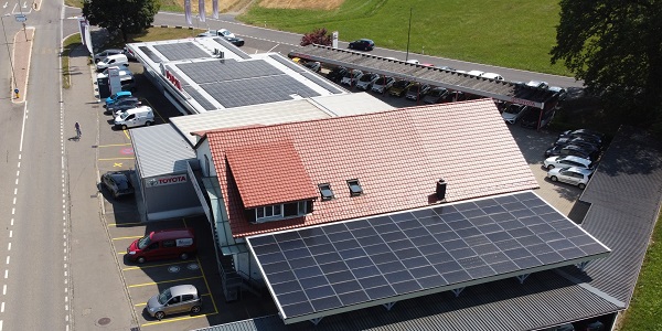 Neue Photovoltaik-Anlage